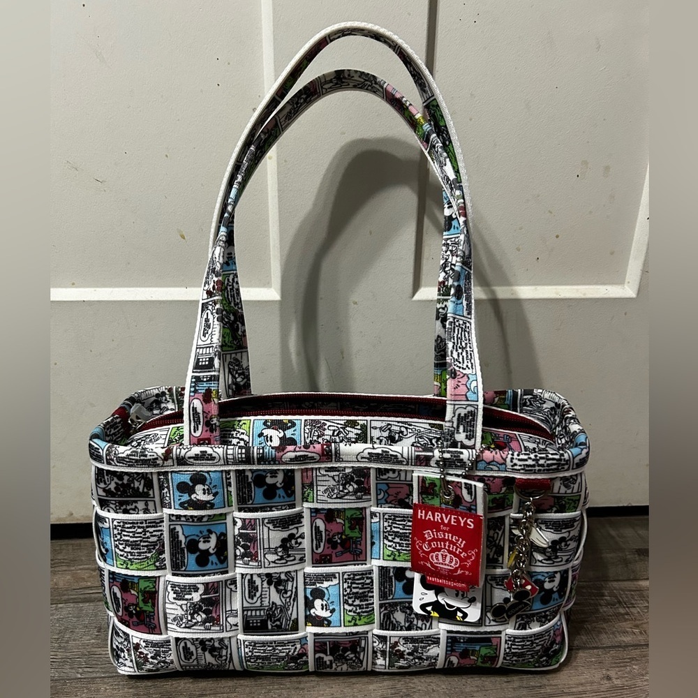 Harvey’s Seatbelt Bag Vintage Mickey Mouse Disney Couture purse shoulder bag - Picture 6 of 14